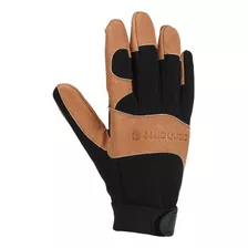 Guantes Carhartt Para Hombre, Color Negro Y Marrón Tamaño Xl