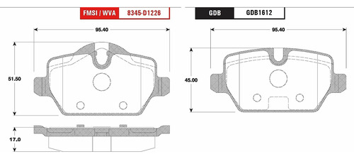 Balatas Traseras Bmw 120i 2005-2006-2007-2008-2009-2010 Trw Foto 2