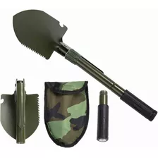 Pala Táctica Militar Plegable Con Pico Para Campismo