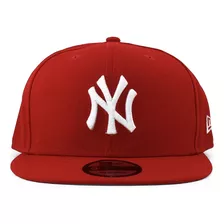 Gorra Ajustable De Los New York Yankees Color Rojo