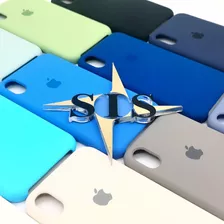 Estuche Simil Original iPhone XR Silicon Case Rigido