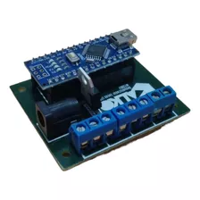 Shield Secuenciador Led 7 Salidas Programables Arduino Nano