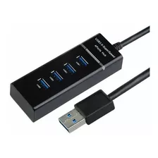 Hub 4 Puertos Usb 3.0 Mas Veloz 5gbps Compatible 2.0 Videcom