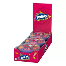 Kit C/ 6 Und Bala Nerds Twist & Mix 59.5g