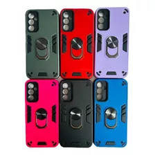 Carcasa Para Samsung A24 Anti Golpes Anillo Colores