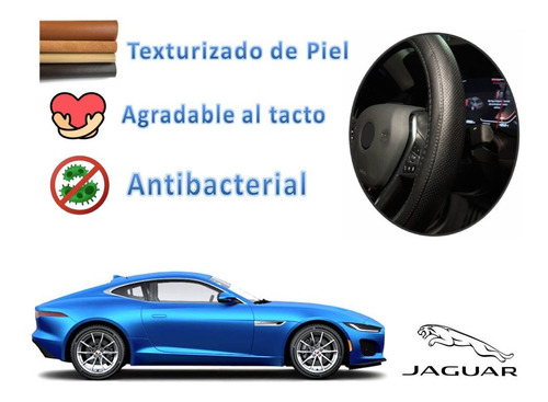 Funda Cubre Volante Piel Jaguar F-type 2014 A 2021 2022 2023 Foto 2