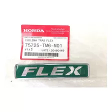 Emblema Traseiro Flex - Honda Civic 2010