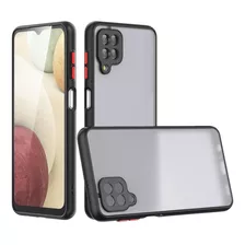 Funda Case Hibrido Funda Con Protector De Cámara Samsung A22