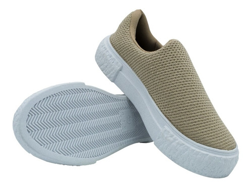 Tênis Feminino Sneaker Slip-on Calce Fácil Cod: 2025