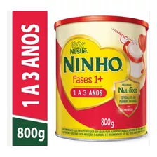 Leite Ninho Nestlé Fases 1 + 800g Fórmula Infantil Em Pó