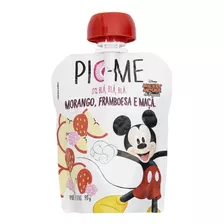 Purê De Frutas Vermelhas Pic-me Mickey Mouse Pacote 90g