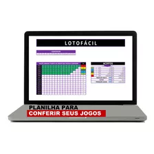 Planilha Para Conferência De Até 1000 Jogos Lotofácil