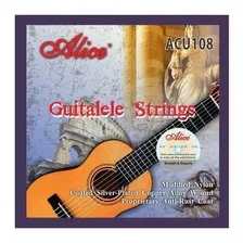 Encordado Para Guitalele Nylon Blanco Entorchado