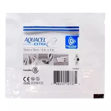 Curativo Aquacel Ag Extra 10x10 Cm Convatec Estéril 420676