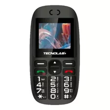 Celular Senior 4g Boton Sos Tecnolab 1.7 Tl486bk