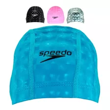 Touca De Natação Speedo Comfort 3d Performance - Azul Claro Tamanho Unico