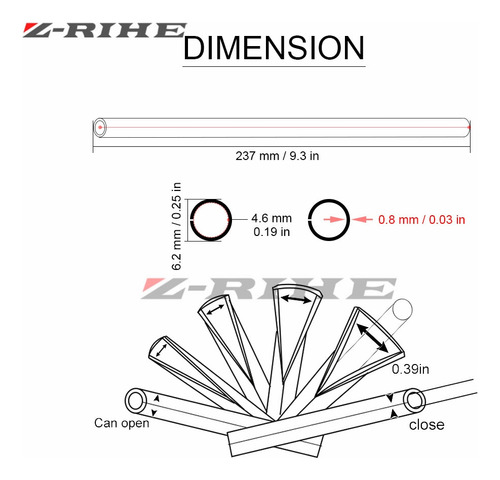 Funda Universal Para Radios Para Llantas De Moto De Cross, E Foto 3