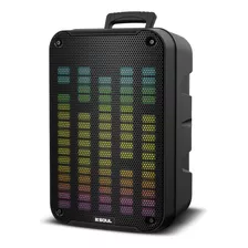 Parlante Soul Bluetooth Xl900 30w Led Color Luces Microfono Color Negro