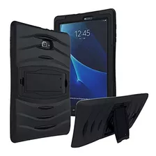 Funda Híbrida Para Samsung Galaxy De 9,6in/negro.marca Pyle