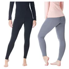 2 Legging Feminina Para Inverno Felpuda Grossa Confortável L