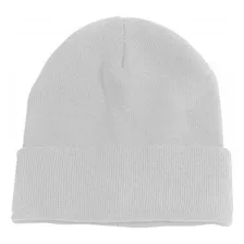 Gorro Beanie De Lana - Adulto - Doblez - Colores