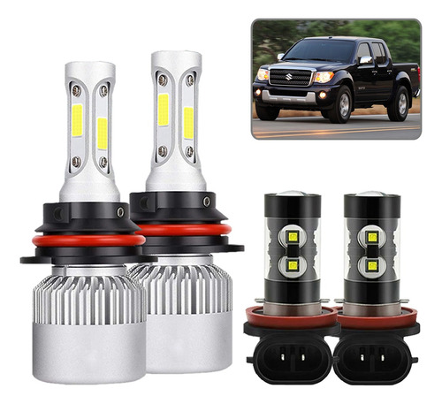 28000lm Kit De Focos Led 9003 H4 Luz Alta Y Baja Para Suzuki