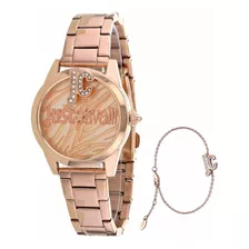 Reloj Mujer Just Cavalli Jc1l099m007 Cuarzo Pulso Oro Rosa