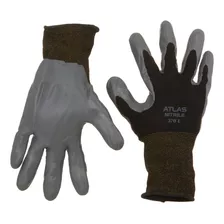 Showa Atlas 370 - Guantes De Trabajo Negros (12 Unidades)