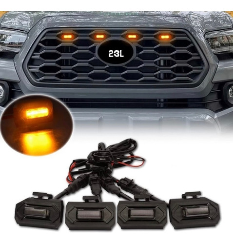 Luces Led Para Parrilla Toyota Tacoma 2020,2021,2022 Foto 2