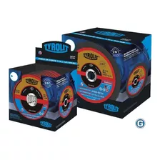 Disco Corte Amoladora Tyrolit Secur 115 X 0,75 Mm Caja X20u Color Negro