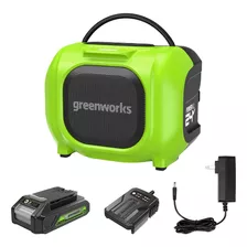 Greenworks Altavoz Compacto Bluetooth De 24 V Ac/dc