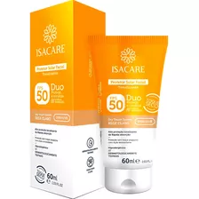 Protetor Solar Facial Isacare Fps50 60ml Bege Claro
