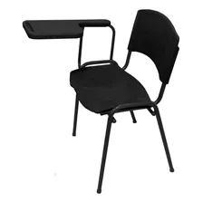 Cadeira Universitária Com Prancheta - Kit 05 Unidades