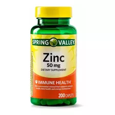 Zinc 50mg 200 Pastillas Spring Va - Unidad a $70000