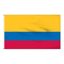 Bandera Colombia 1.5m X 90cm Interior Exterior Resistente 