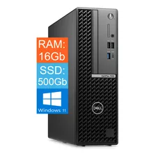 Computador Dell Optiplex Core I5 12 Ger 16gb Ram Ssd 500gb