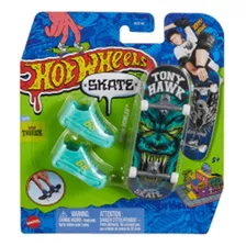 Patineta Hot Wheels Skate Tony Hawk Y Tenis Fingerboard 5783