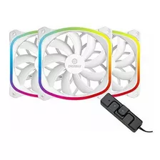 Ventilador Enermax Ucsqargb12p-w-bp3 Squa Rgb Pwm 120mm Case