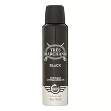 Desodorante Aerossol Black Très Marchand 150ml