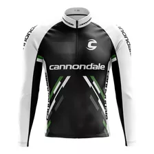 Camisa Para Ciclista Manga Longa Cannnondale 