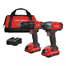 Combo Kit Craftsman Cmck200c2 Taladro + Impacto