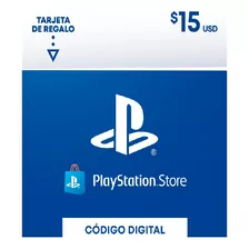 Tarjeta Saldo Para Playstation Store Sony Digital 15usd