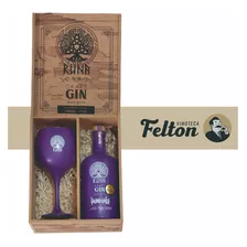 Runa Arándanos Gin + Copón +caja De Madera - Felton Vinoteca