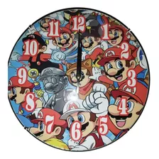 Reloj Mural Mario