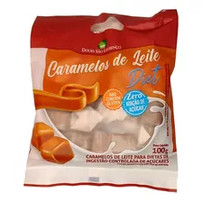 Caramelo De Leite Diet, Zero Glúten São Lourenço 100g