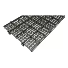 20pc Palete Estrado Plástico Cinza 2,5x25x50cm Pallet