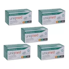 Álcool Swab 70% Saches Lenços Umedecidos 500 Unid - Uniqmed