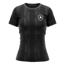 Camiseta Feminina Botafogo Stripes Em Dry Max Pele Seca