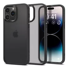 Capa Spigen Ultra Hybrid Matte Black Para iPhone 14 Pro Max