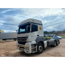 Mercedes-benz Mb Axor 2544 Ano 2014 Trucado 6x2 Automático